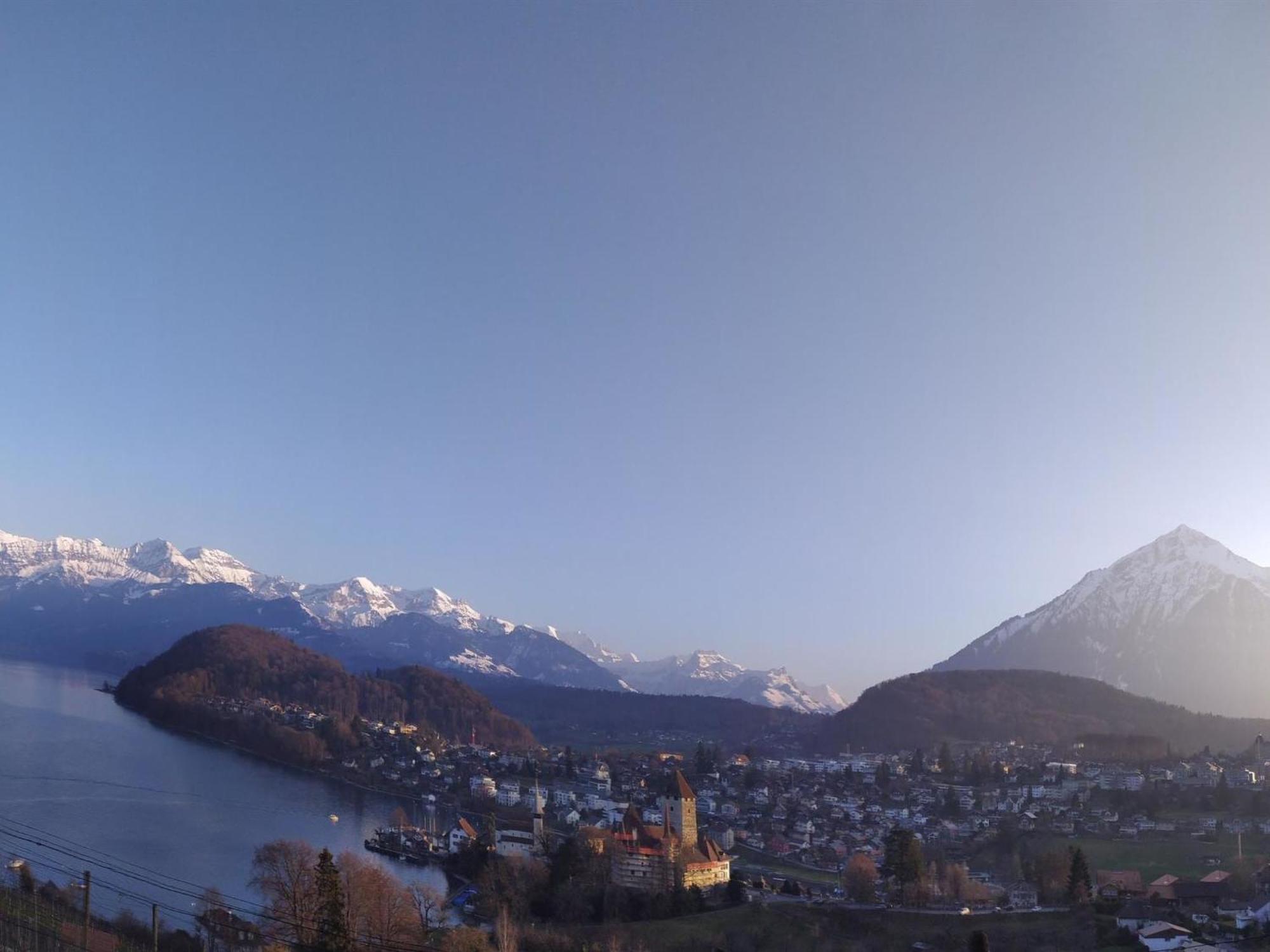 Apartment Buehlmann Spiez Bagian luar foto